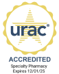 URAC Accredited Specialty Pharmacy Expires 12/01/25