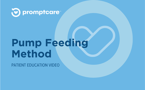 PromptCare Nutrition – Pump Feeding Method